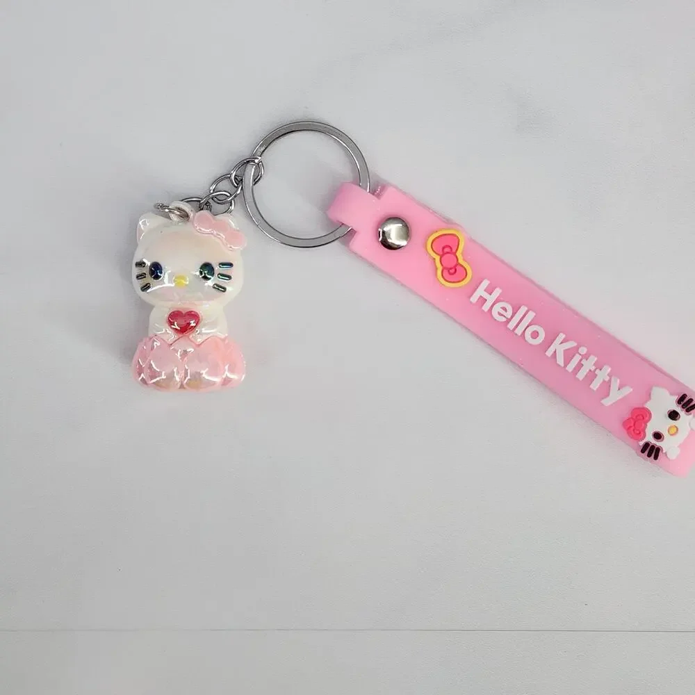 Hello Kitty 3D Figure Keychain & 